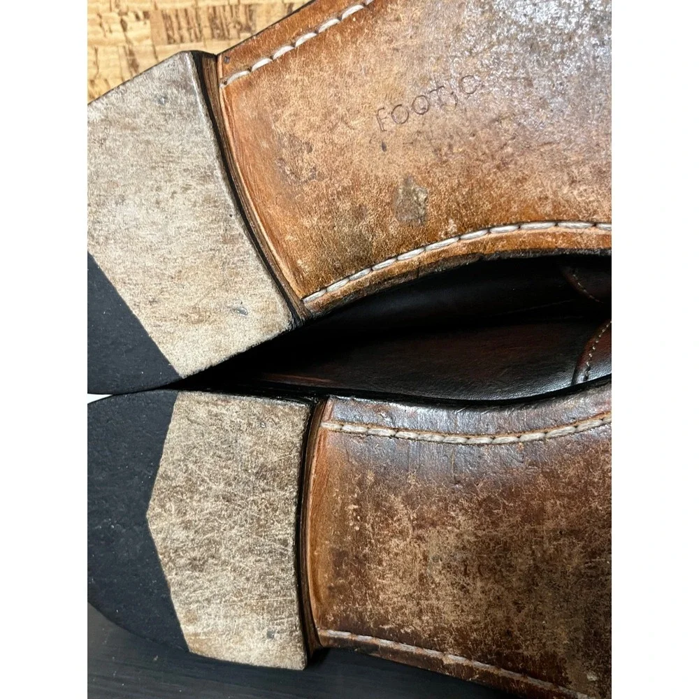 Vintage FootJoy Tassel‎ Kiltie Loafers Mens 12D Brown Leather Made USA Golf